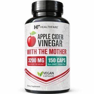 Apple Cider Vinegar w/Mother - 150 Caplets